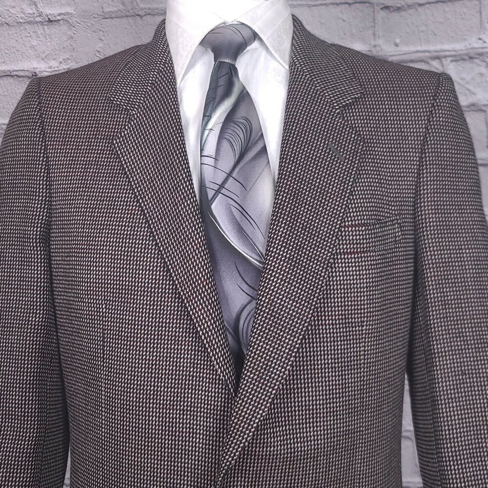 Angelo Donati Men's Single Breasted Wool Sport Coat 40 Long